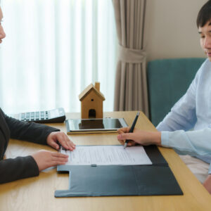 Represent buyer or seller to proceed transfer registration at Land Office