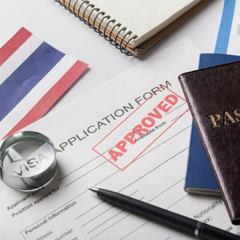 Non-Immigrant Visa “B” and Work Permit.